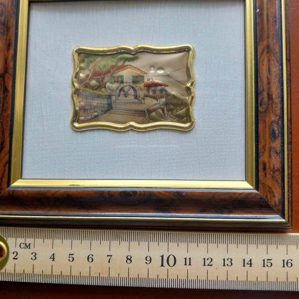 Silver Sterling Two Framed Art Pieces - Picture 11 of 13